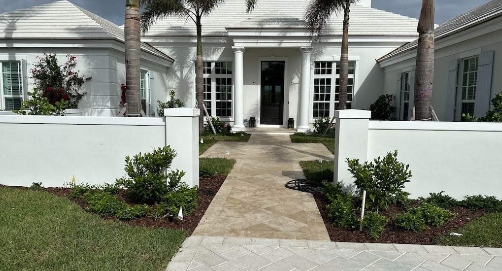 Final survey for a new home build